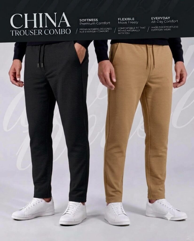 Solid Chaincot Trouser Combo (TR5)